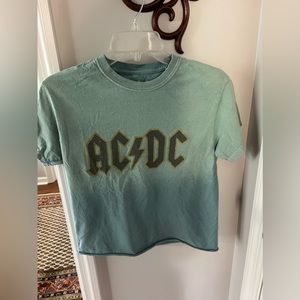 AC/DC Cropped Shirt